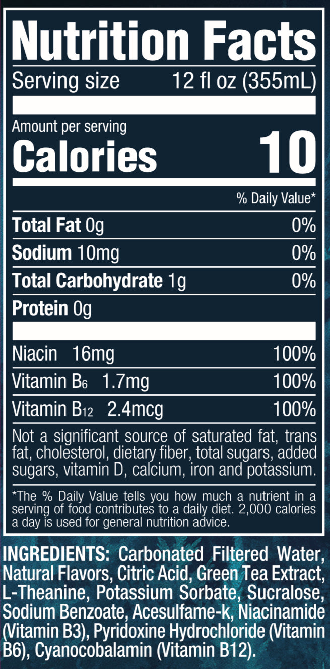 Arctic Yeti Energy Drink - Citrus Flavor, 12 Pack (12 FL OZ Cans)