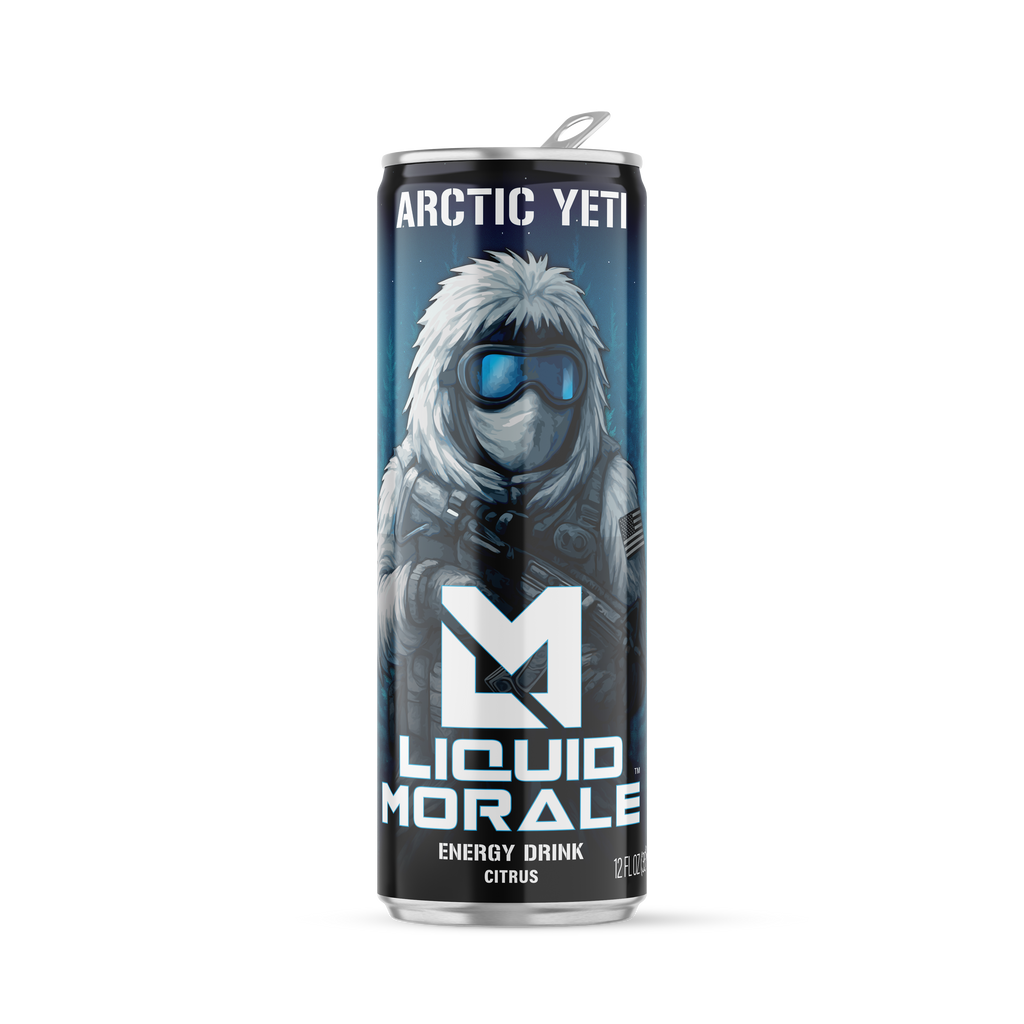 Arctic Yeti Energy Drink - Citrus Flavor, 12 Pack (12 FL OZ Cans)